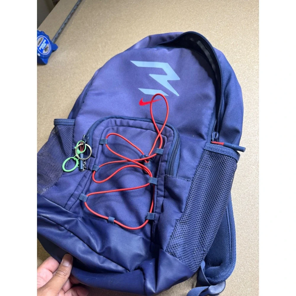 Nike Russell Westbrook Why Not Backpack Navy Blue Red RW Logo T074-U90 225
